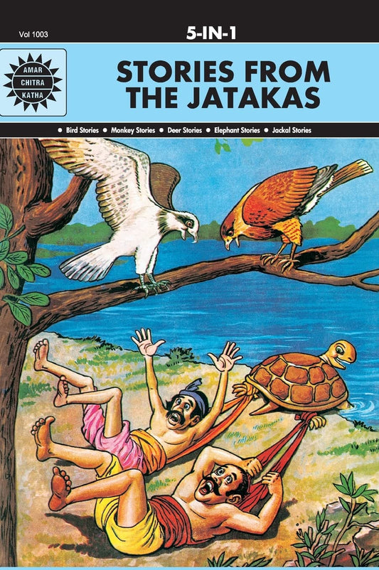 Stories from the Jatakas: 5 in 1 (Amar Chitra Katha) by Anant Pai book cover