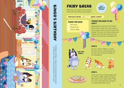 Hip Hip Hooray, Happy Birthday!: A Sticker Activity Book (Bluey)