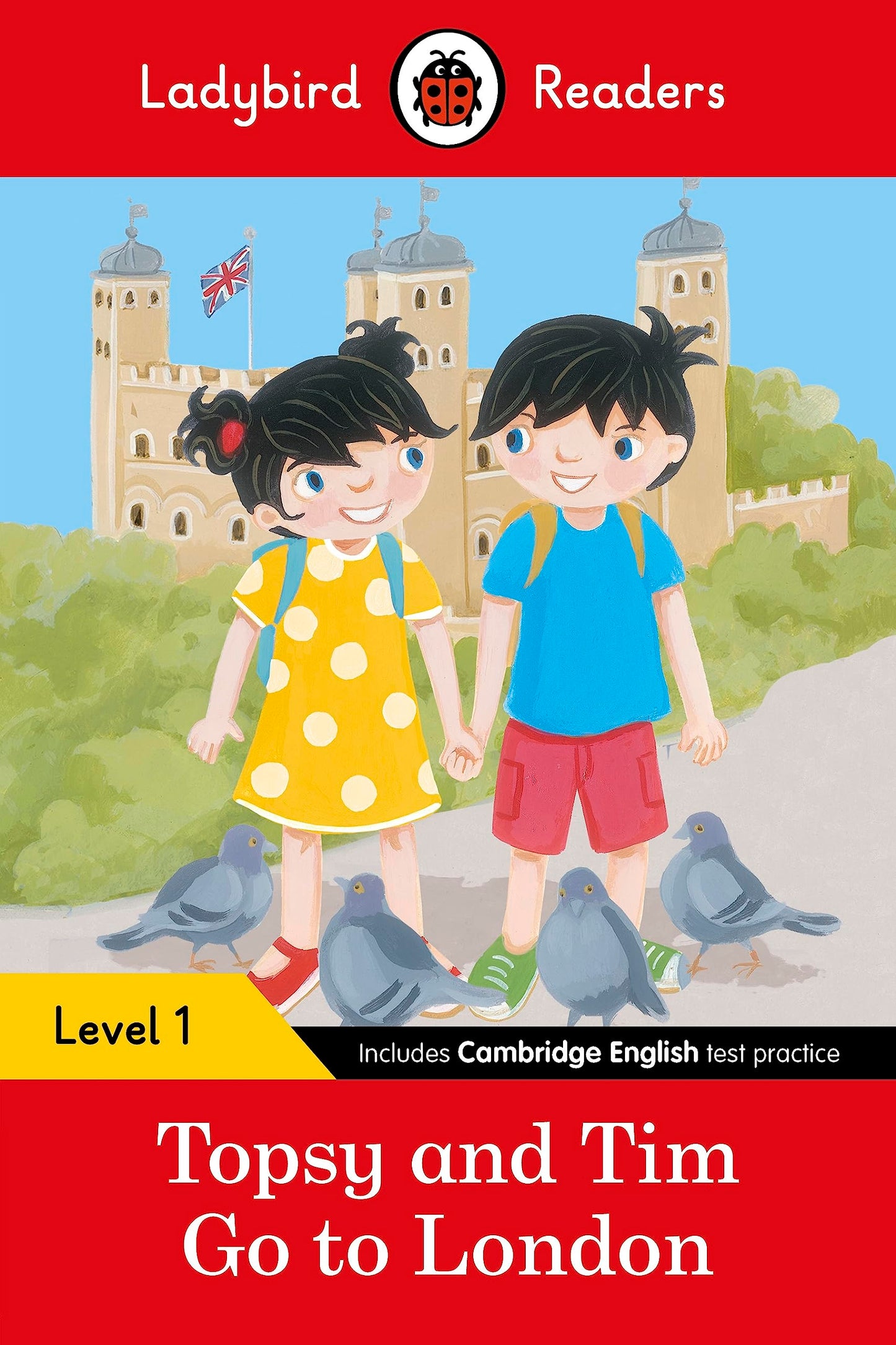 Topsy and Tim: Go to London - Ladybird Readers Level 1 book cover