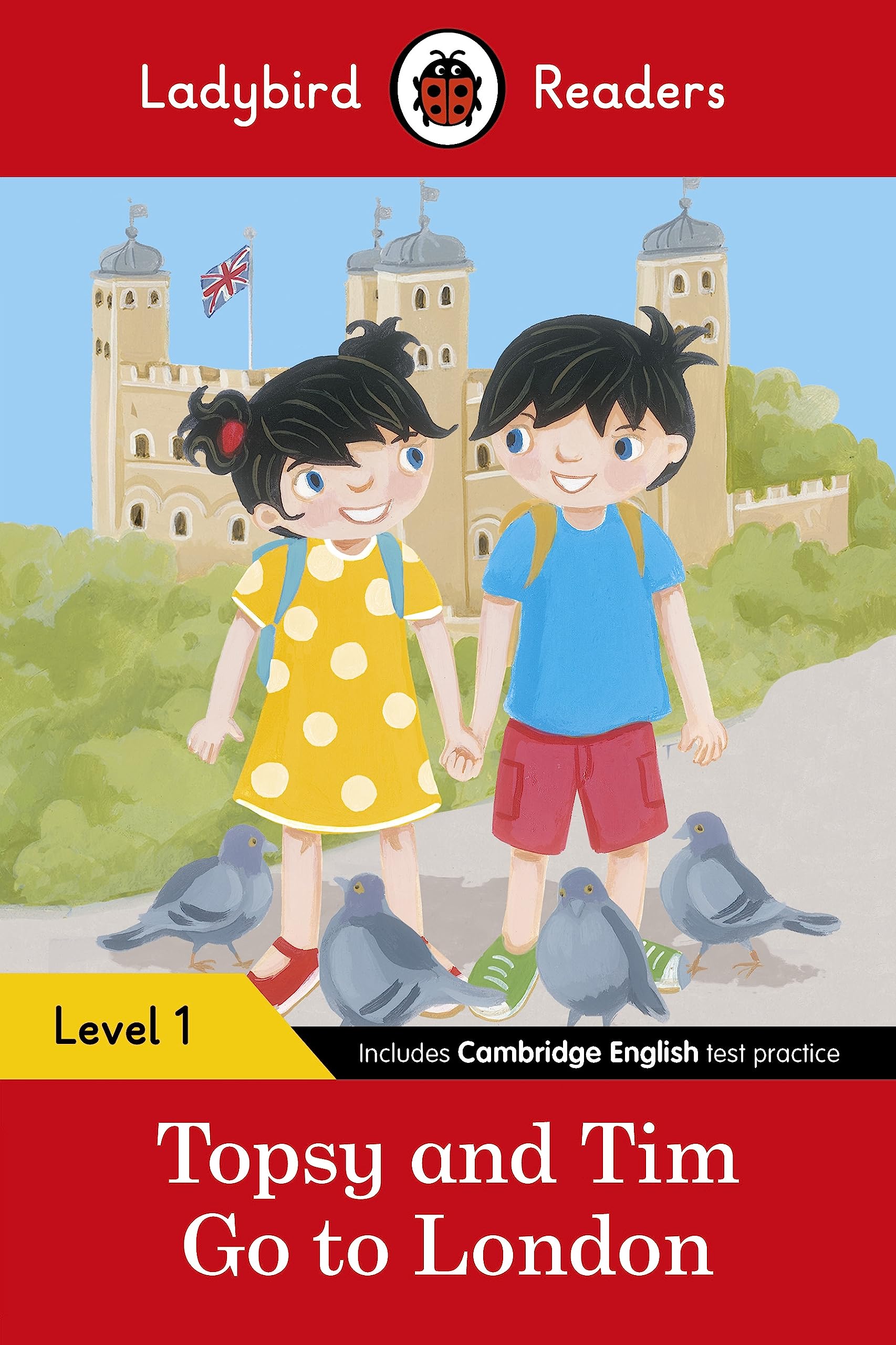 Topsy and Tim: Go to London - Ladybird Readers Level 1 book cover