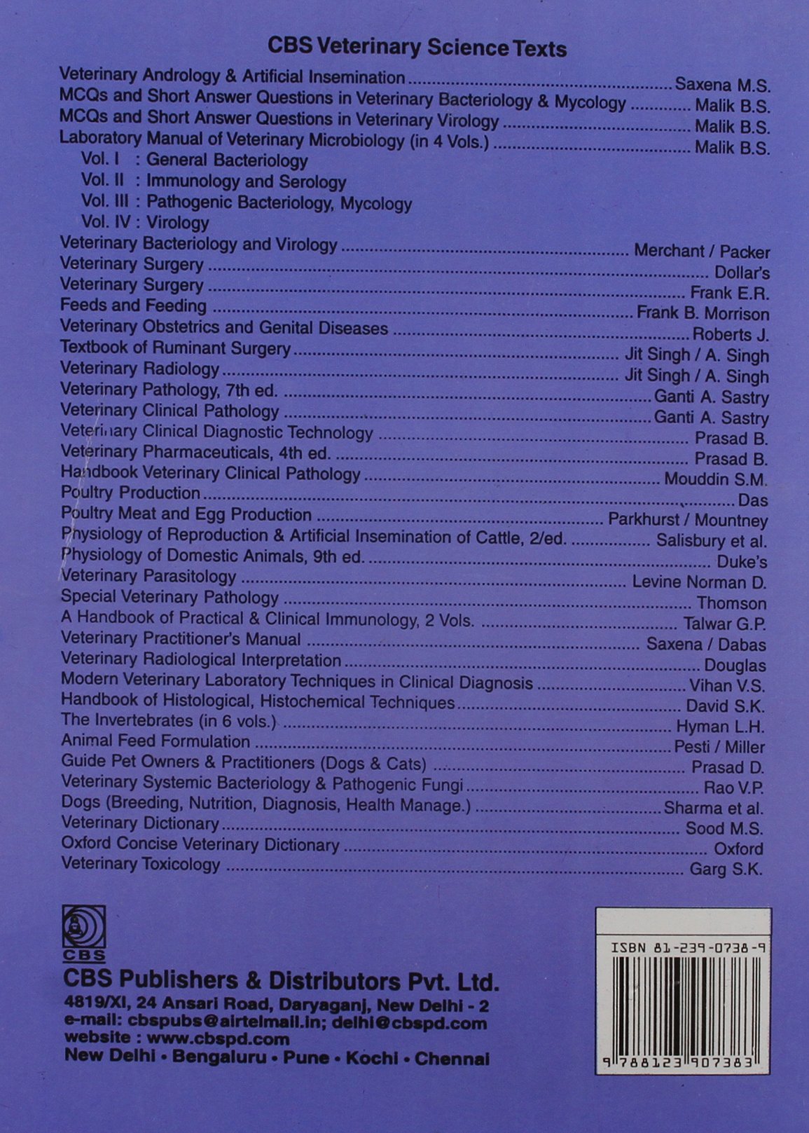 VETERINARY PATHOLOGY, 7TH EDITION