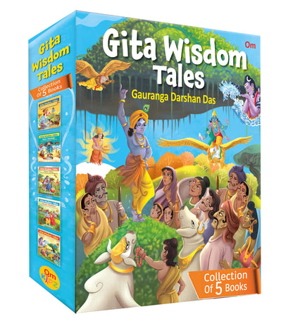 Gita Wisdom Tales: Collection of 5 Books Boxset for Children | Hindu Mythology & Spiritual Stories | Religious Story Books for Kids | Gita Wisdom Tales Series
