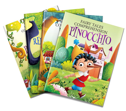 Fairy Tales Comprehension – Pinocchio A Classic Tale with Questions & Exercises | Develop Vocabulary & Reading Skills | Ages 5–8 | 2+ Hours of Literary Fun