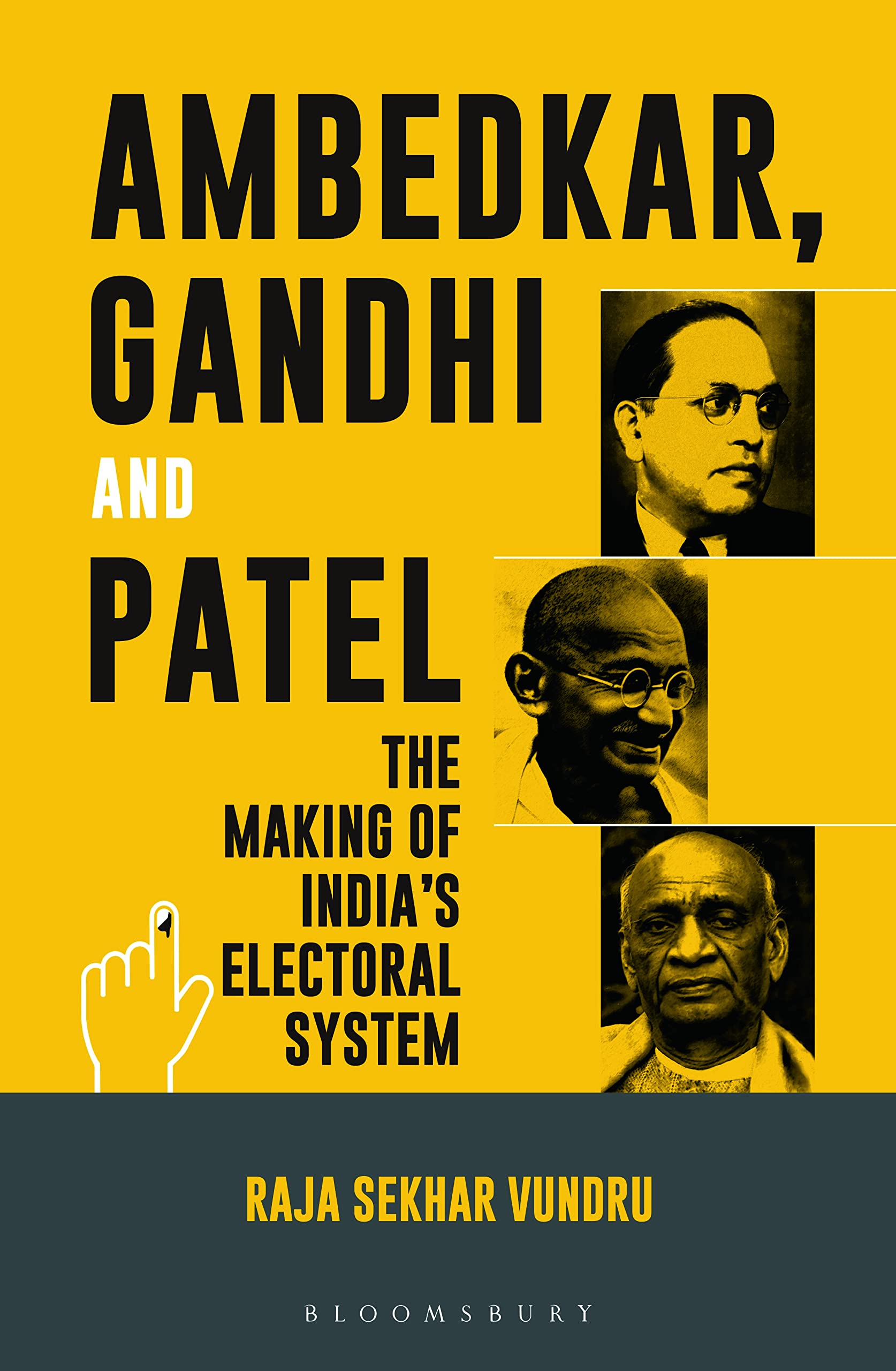 Ambedkar, Gandhi and Patel book cover