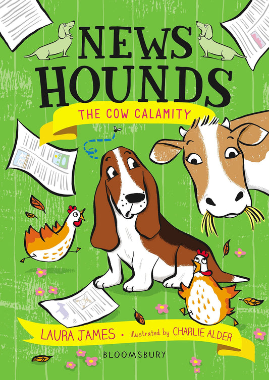 News Hounds: The Cow Calamity book cover