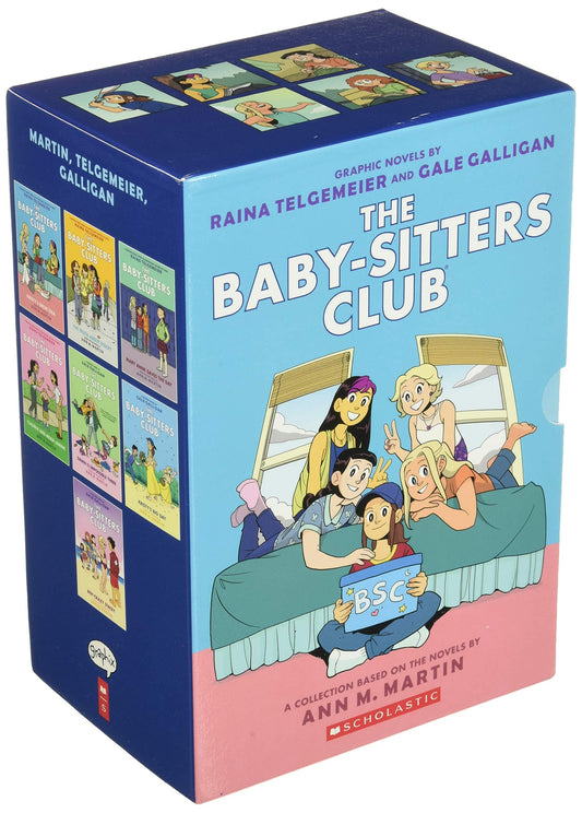 THE BABY-SITTERS CLUB GRAPHIX#1-7: A GRAPHIX COLLECTION: FULL-COLOR EDITION book cover