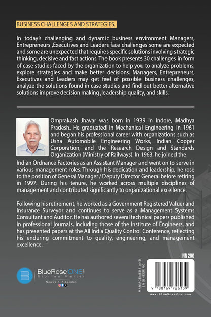 Business Challenges And Strategies (Case Studies For Managers, Entrepreneurs, Executives And Leaders)