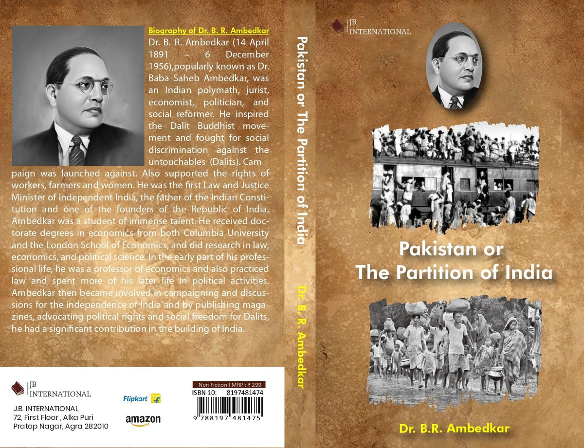 Pakistan or The Partition of India | Dr. B.R. Ambedkar | Divided Nations 1947 |
