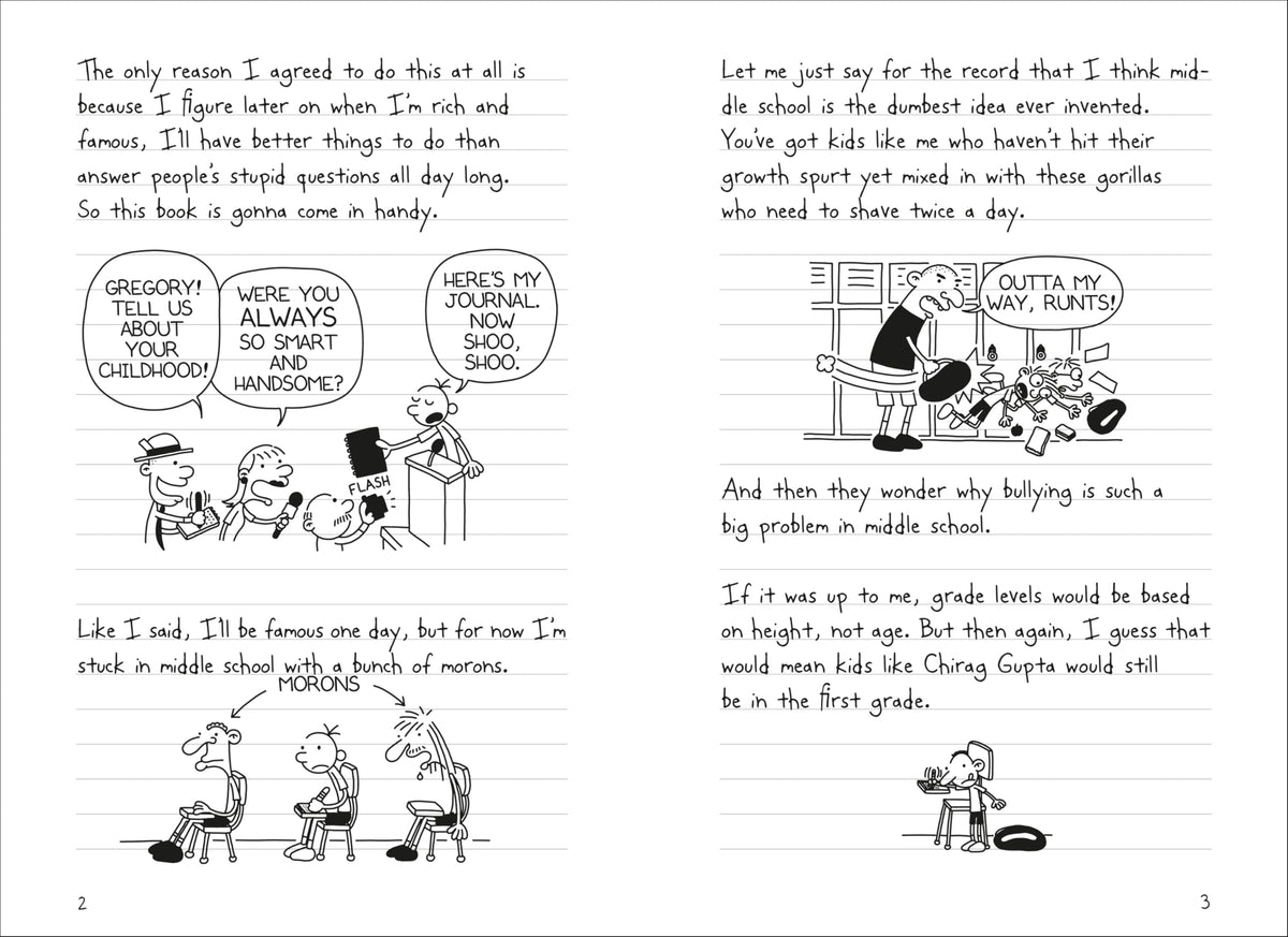 Diary of a Wimpy Kid (Book 1): The hilarious first book in the #1 international bestselling series about surviving school (Puffin 85th Anniversary Clothbound Collection)