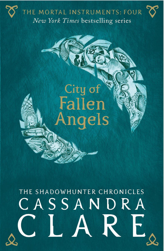 The Mortal Instruments 4: City of Fallen Angels by Cassandra Clare book cover