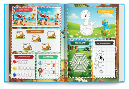 Activity Book for 5 Year Old | Best Selling 1001 Brain Booster Books for 5+ Year Old Children | Kids Activity Book - Puzzles, Mazes, Colouring, Dot-To-Dot, Matching, Seek & Find, Spot the Difference