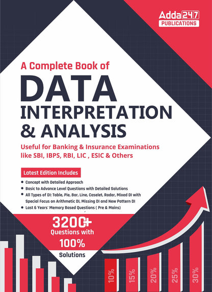 A Complete Book on Data Interpretation and Analysis for BANK PO | IBPS PO | RBI | SBI and other bank Exams (English Printed Second Edition)