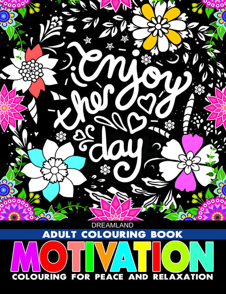 Motivation – Colouring Book for Adults