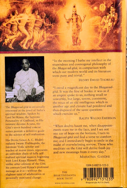 Bhagavad Gita Original in English - Bhagavad Gita as It is Original in English