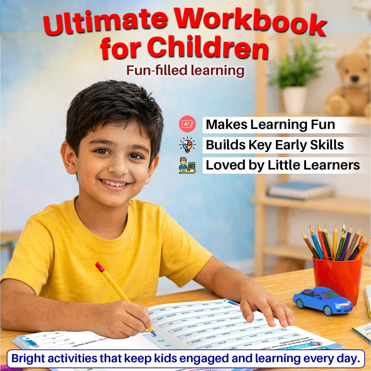The Ultimate Workbook for Children 8-9 Years Old