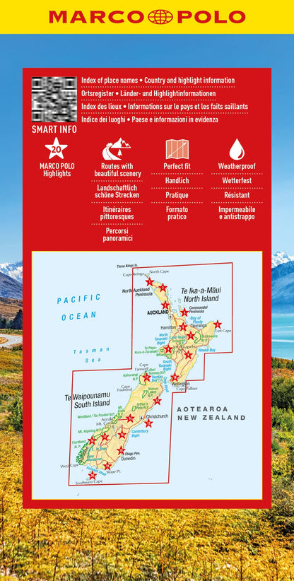 New Zealand Marco Polo Map