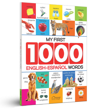 My First 1000 English-Espa?ol Words: Early Learning Bilingual Picture Book For Kids