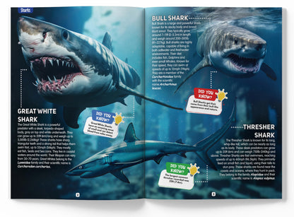 Explore Fantastic World of Underwater Animals Picture Encyclopedia