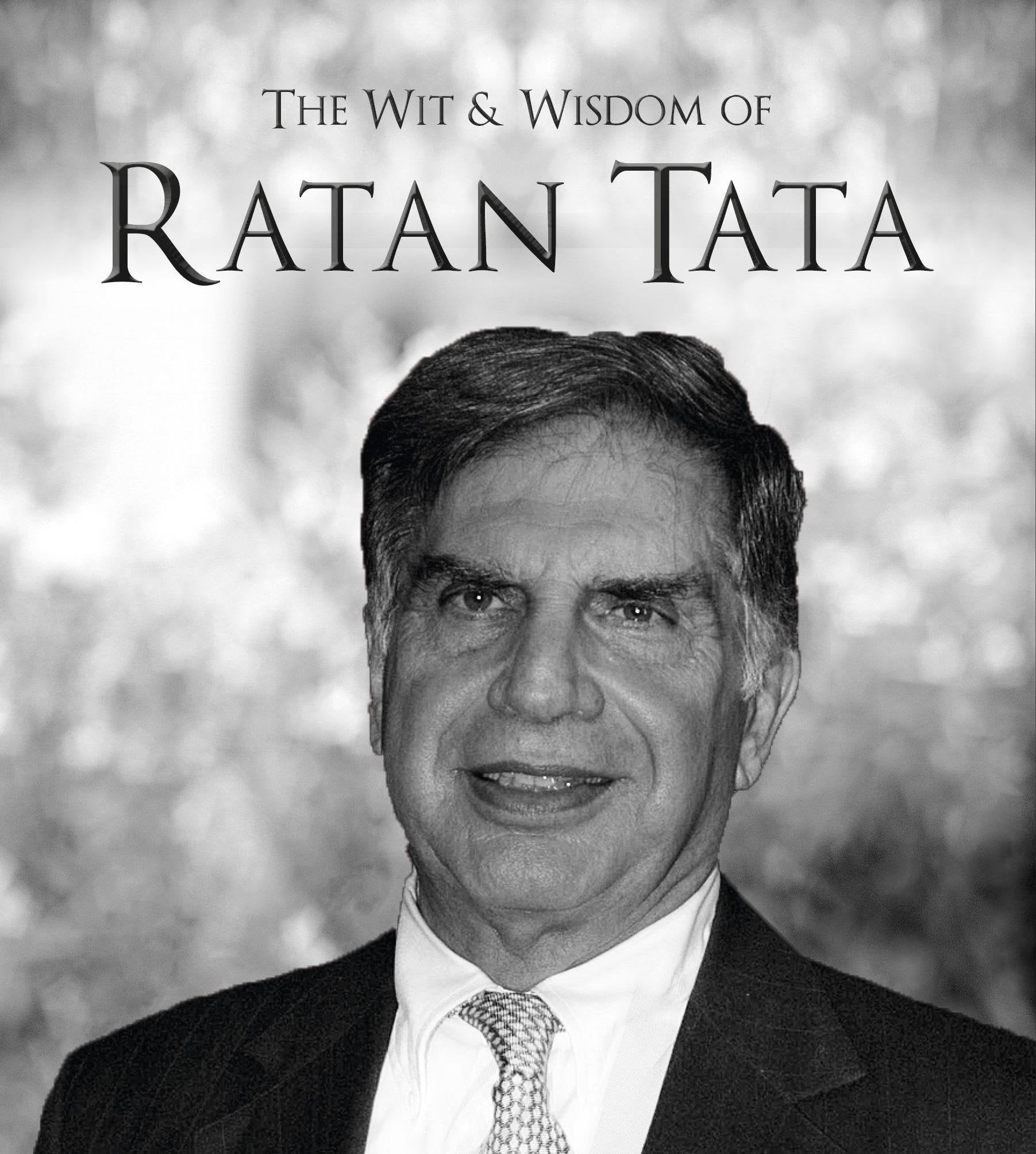 WIT & WISDOM OF RATAN TATA book cover