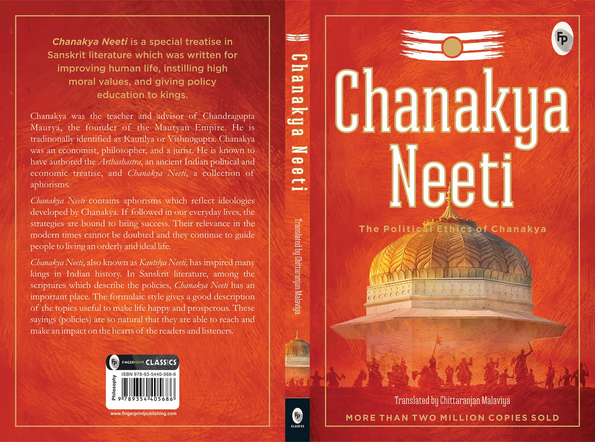 Chanakya Neeti - The Political Ethics of Chanakya (Gold Foil)