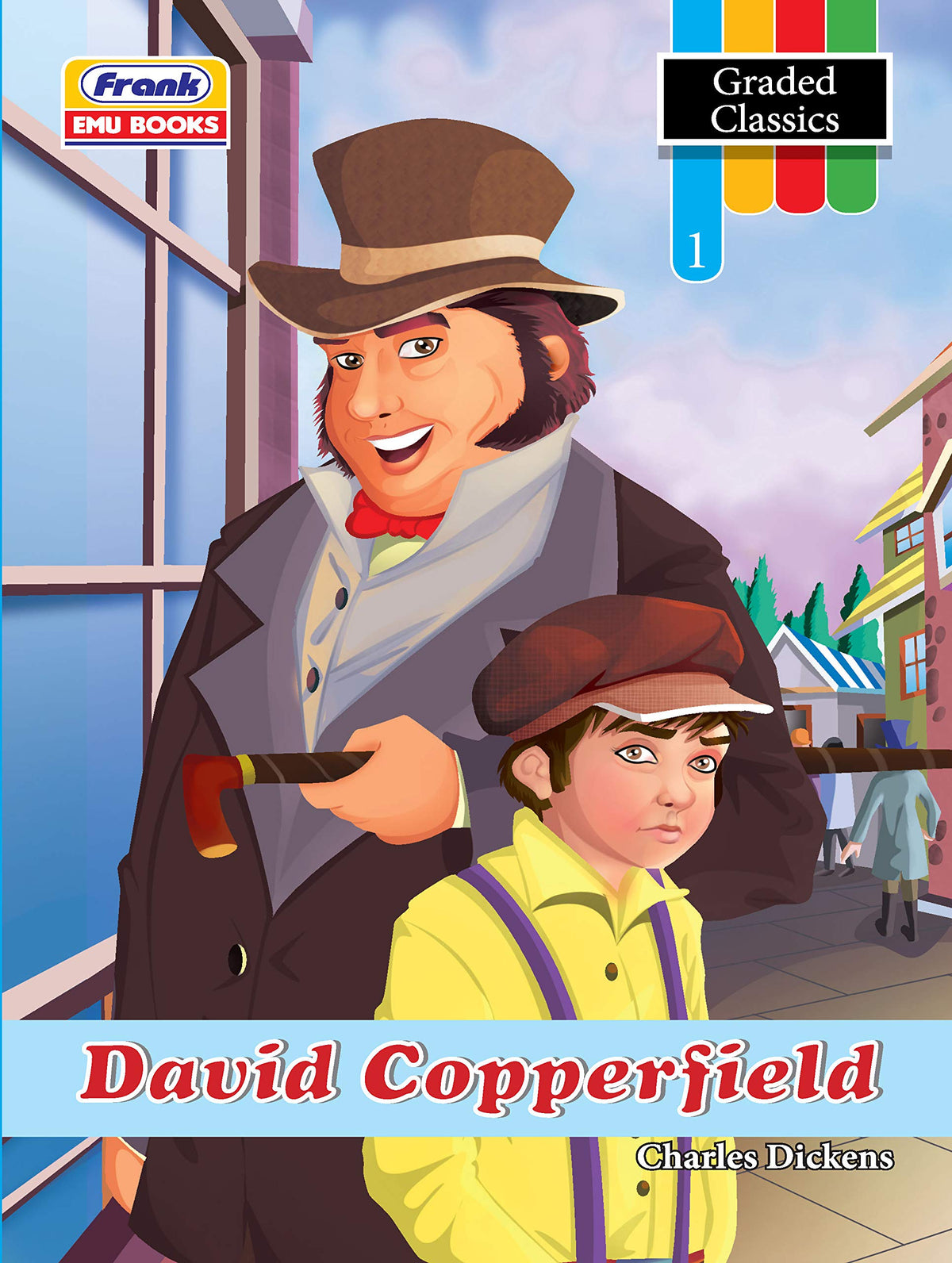 Frank EMU Books Graded Classics Story Book for Kids Age 8 to 9 Years - David Copperfield - English Novel for Children