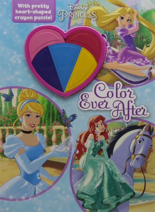 DISNEY PRINCESS DELUXE COLOURING book cover