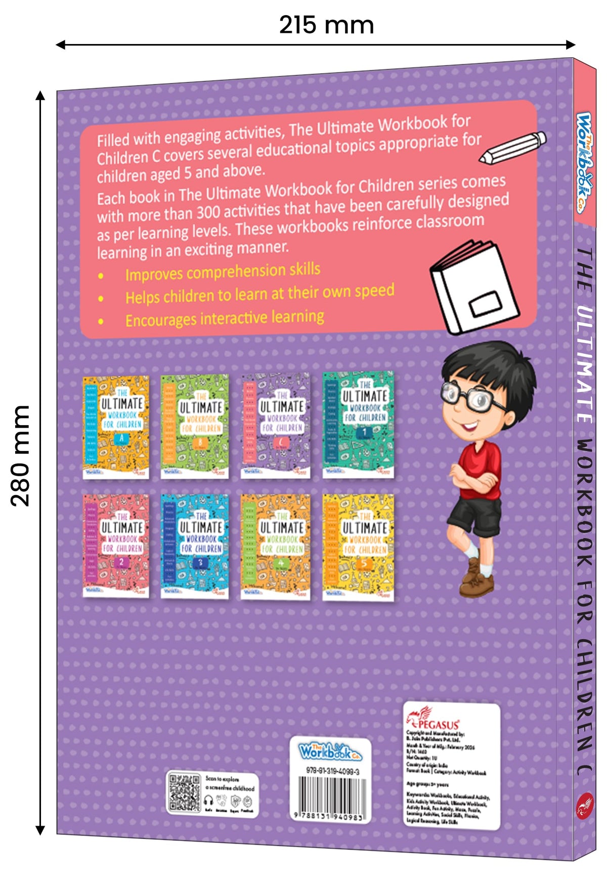 The Ultimate Workbook for Children 5-6 Years Old
