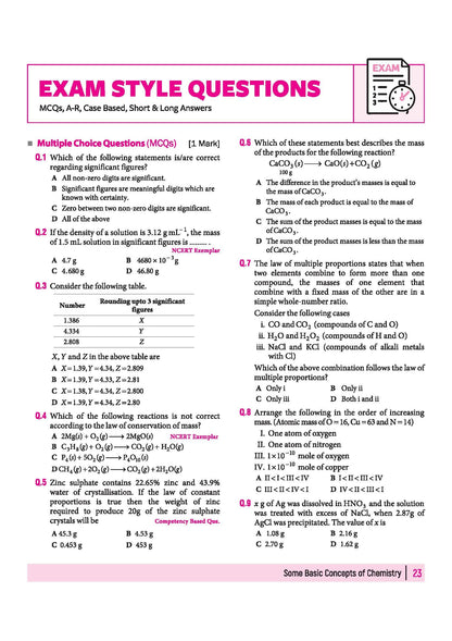 Arihant All in One Chemistry Class 11 for CBSE Exam 2026-27 | NCERT Based Complete Theory, Practice Exercises, CBQs, A-R, Sample Papers & Mind Maps | Revised Edition as per Latest Syllabus