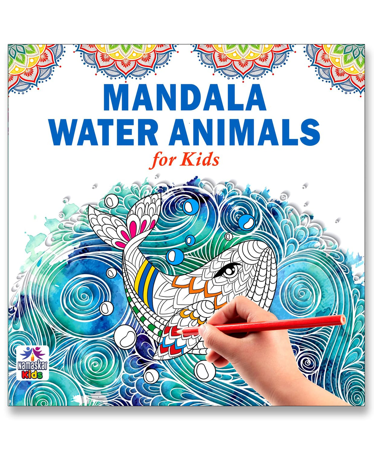 Mandala Sea Animals Art Coloring Book for Kids | 30 Ocean-Themed Mandala Designs to Enhance Art Coloring, Drawing & Focus | High Quality Premium Paper | Perfect Gift for Children & Teens