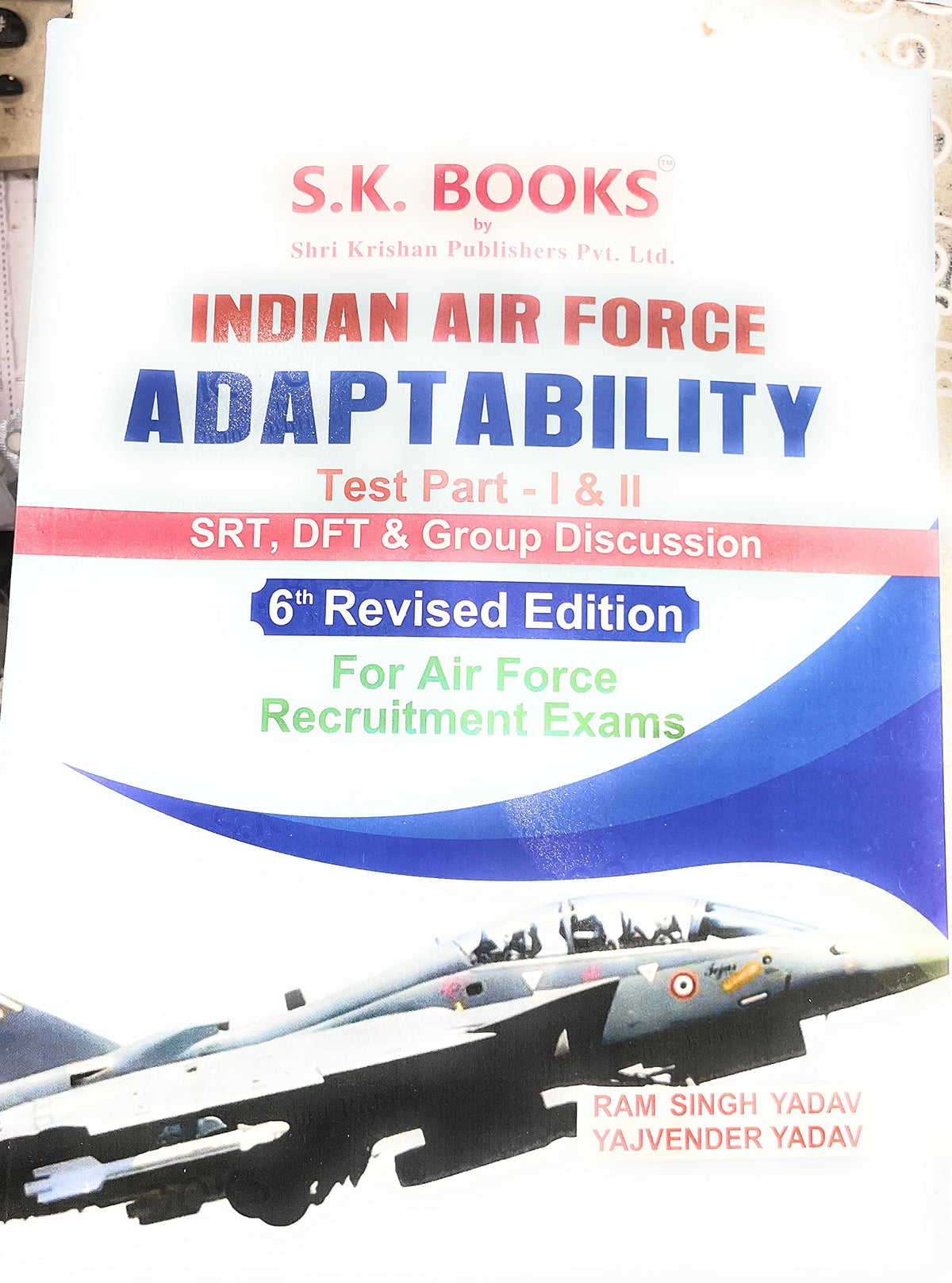 Set of Air Force Adaptability Test & Group Discussion in English Medium