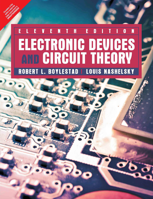 Electronic Devices and Circuit | Eleventh Edition | By Pearson by Boylestad / Nashelsky (Author) book cover