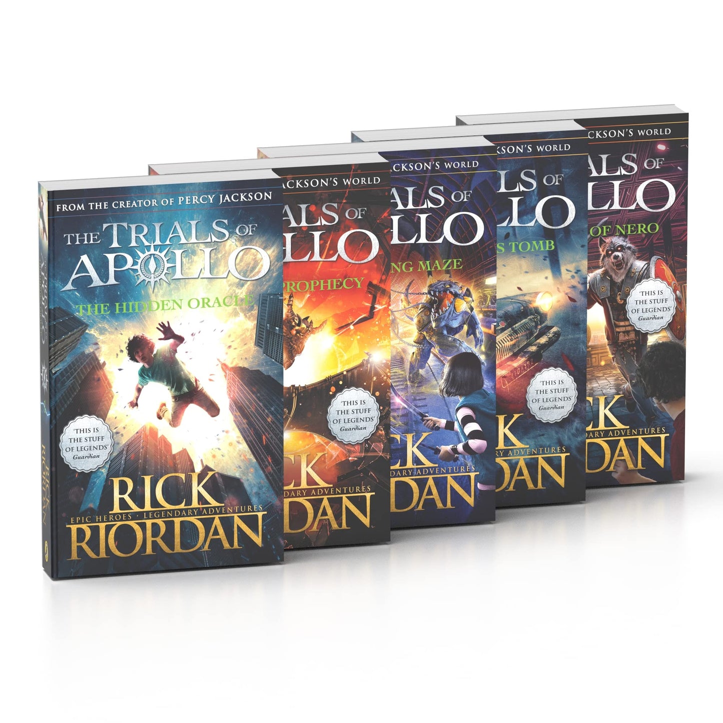 The Trials of Apollo Complete Collection Box Set (5 Books) – Rick Riordan