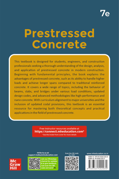 Prestressed Concrete | 7th Edition | N Krishna Raju & Arghadeep Laskar