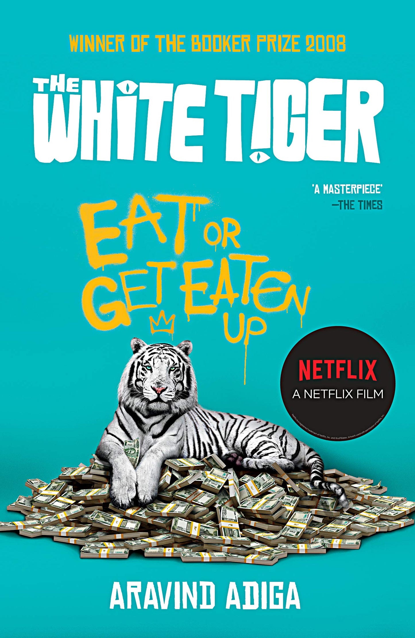 The White Tiger - Film Tie-in book cover