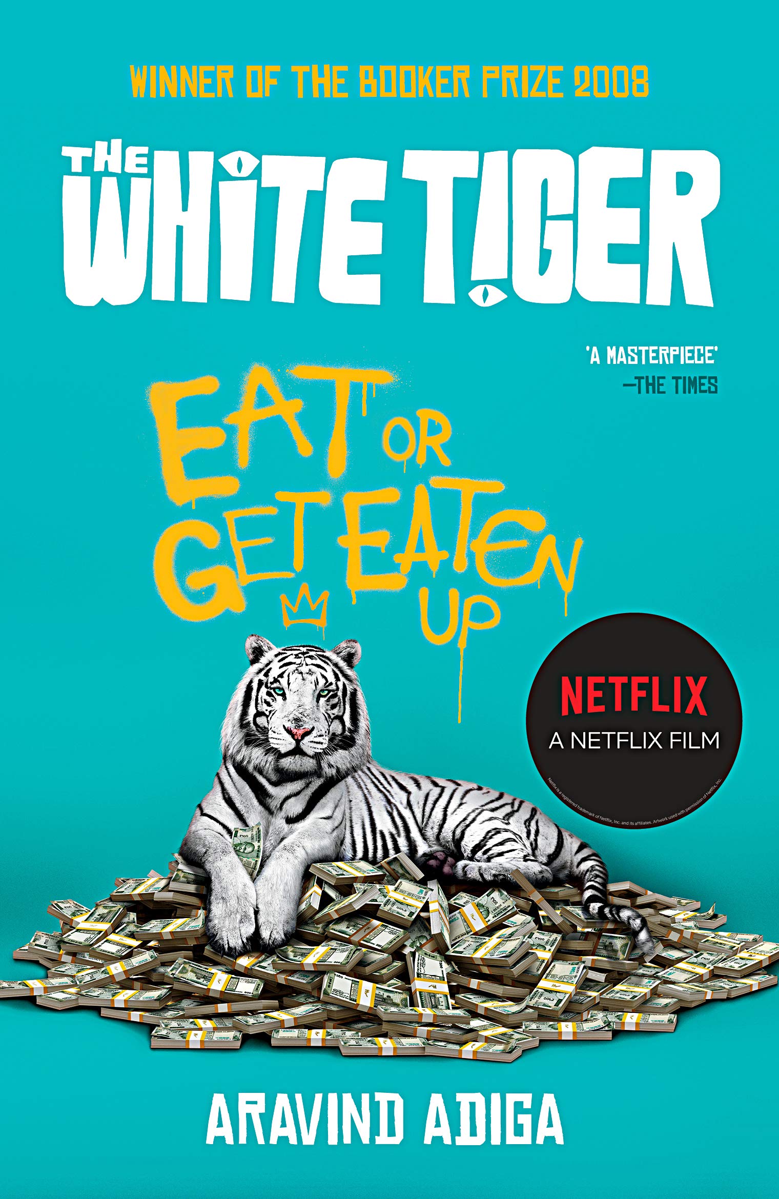 The White Tiger - Film Tie-in book cover