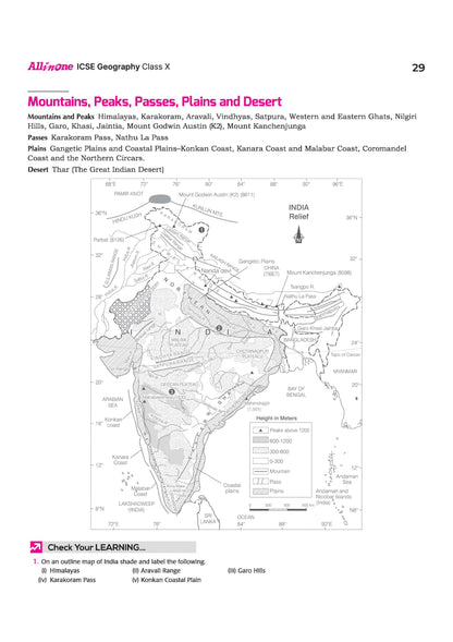Arihant ICSE All in One Geography Class 10 Exam 2027 | Complete Study Guide with Internal Assessment | Theory, Chapter Exercises, Sample Papers & Exam Questions