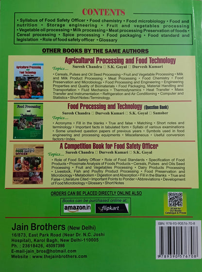 Short Notes on Food Safety Officer Examination, 10th Edition