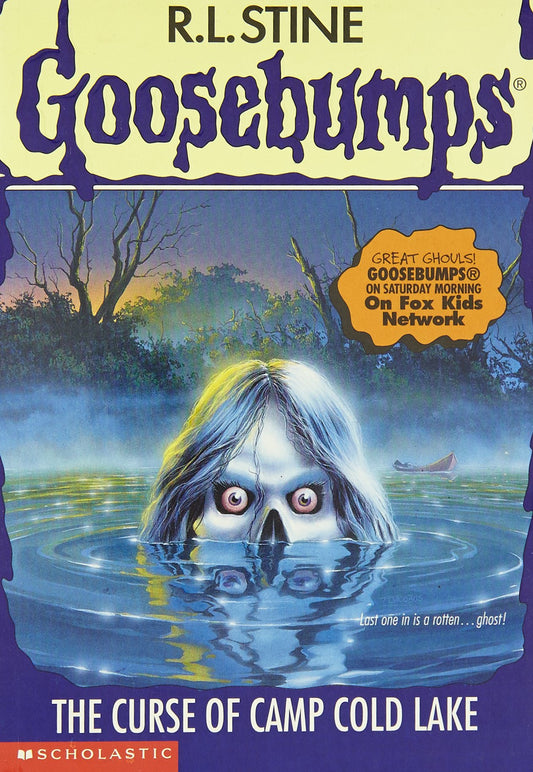 The Curse of Camp Old Lake (Goosebumps) by R.L. Stine book cover
