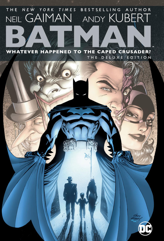 Batman: Whatever Happened to the Caped Crusader? Deluxe book cover