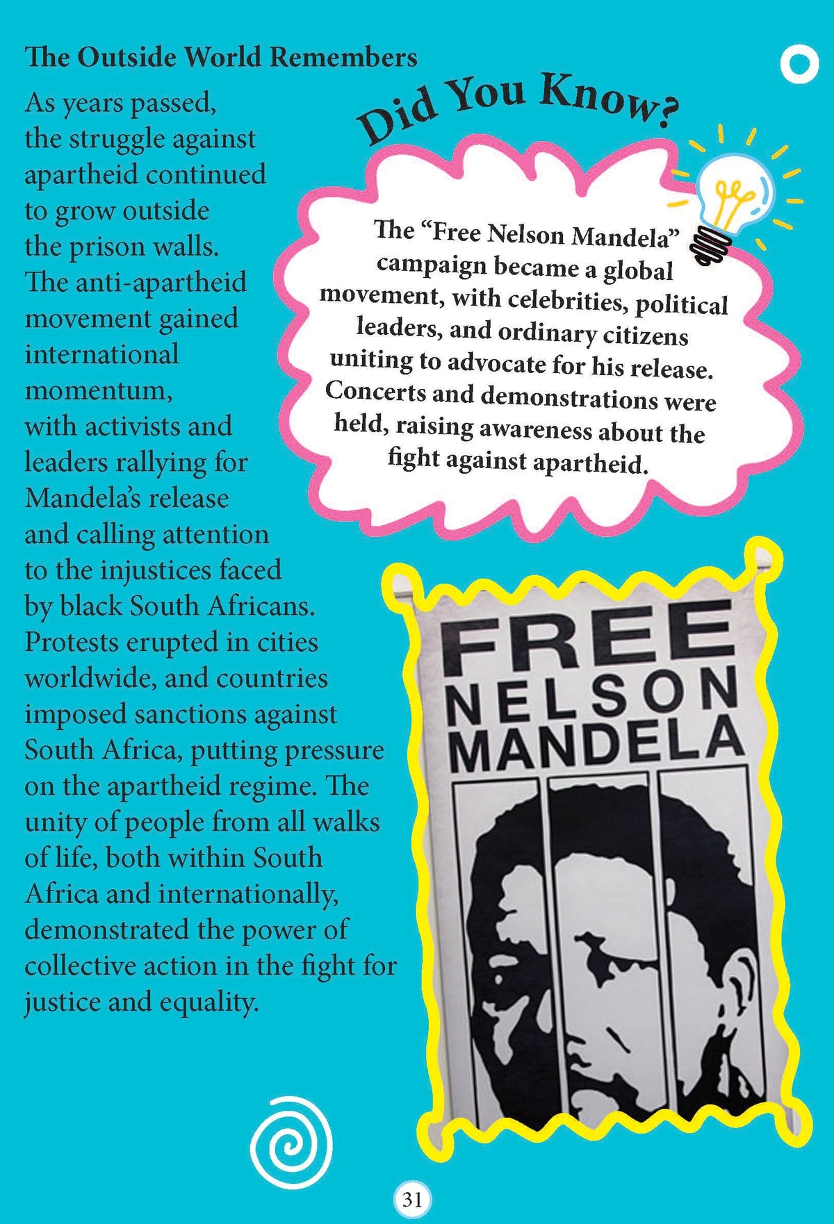 Nelson Mandela Biography for Kids Age 6–12 Years – Inspiring Illustrated Biography Book from Icons of Inspiration Series | Learn About Justice, Peace & Leadership