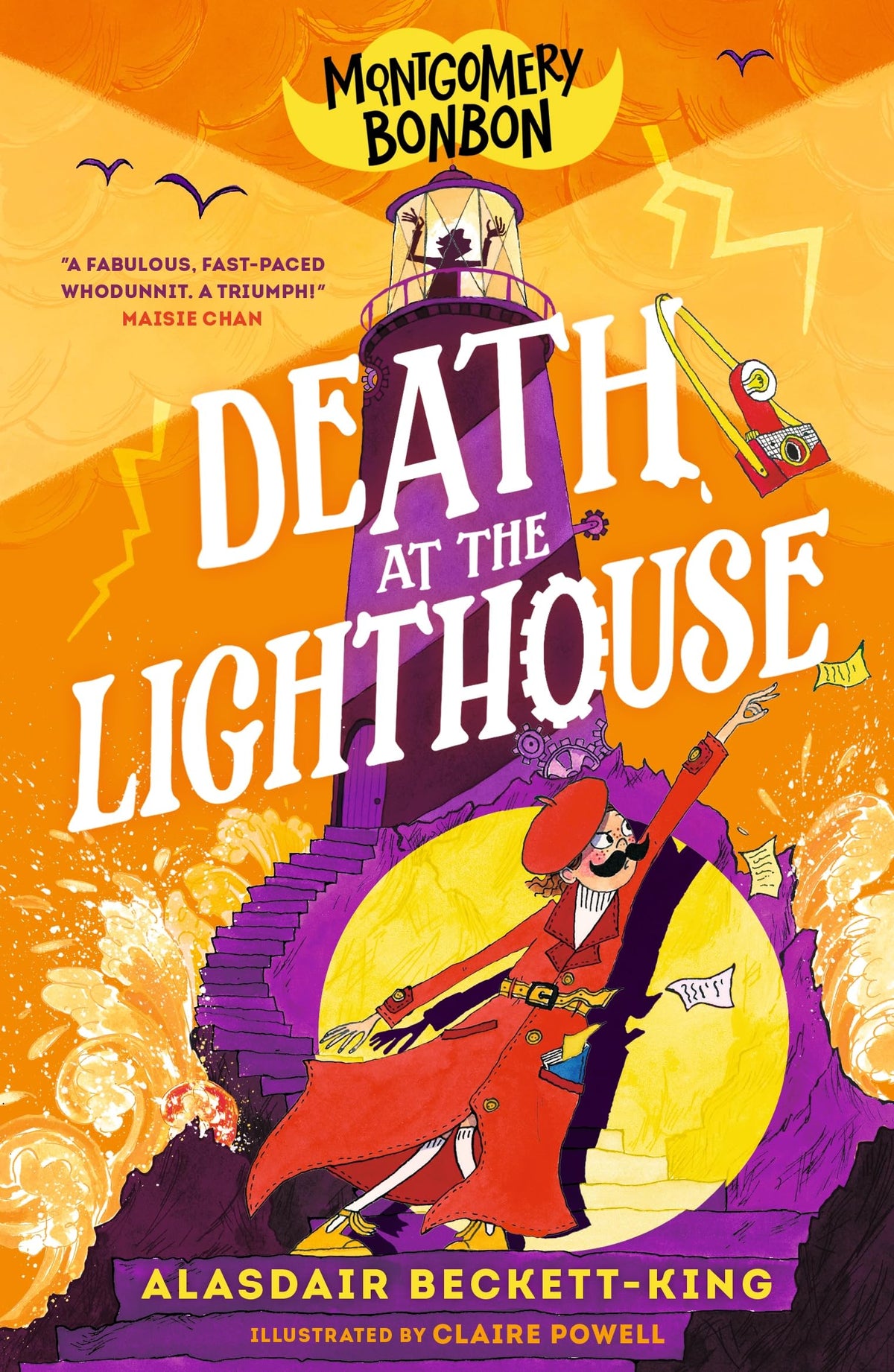 Montgomery Bonbon: Death at the Lighthouse book cover