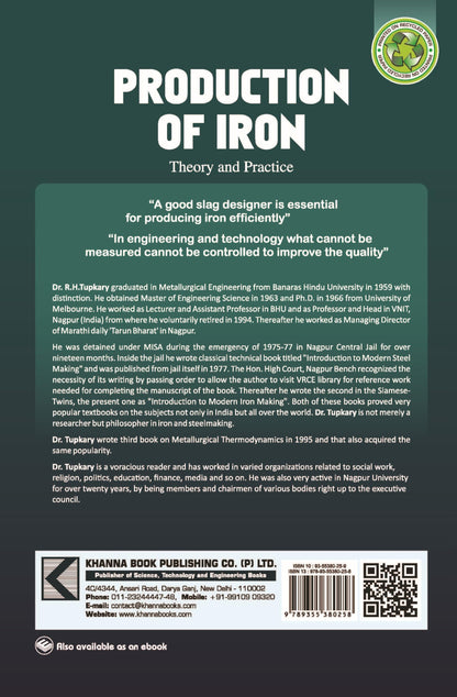 Production of iron (Theory and Practice)
