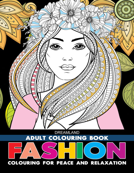 Fashion- Colouring Book for Adults 