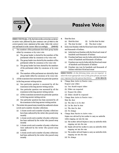 Disha 18 Previous Year CDS & CDS OTA English Topic-wise Solved Papers Phase I & II (2007 - 2024) 5th Edition | Combined Defence Services PYQs | 4320+ MCQs | Detailed Solutions for English