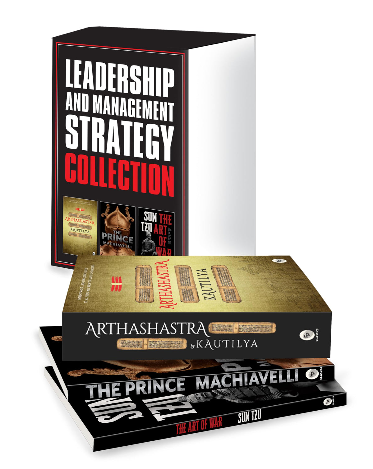 Leadership & Management Strategy Collection (3 Book Set) | Leadership | Political Strategy | Gift Pack | Premium Paperback | The Prince | The Art Of War | Arthashastra & More