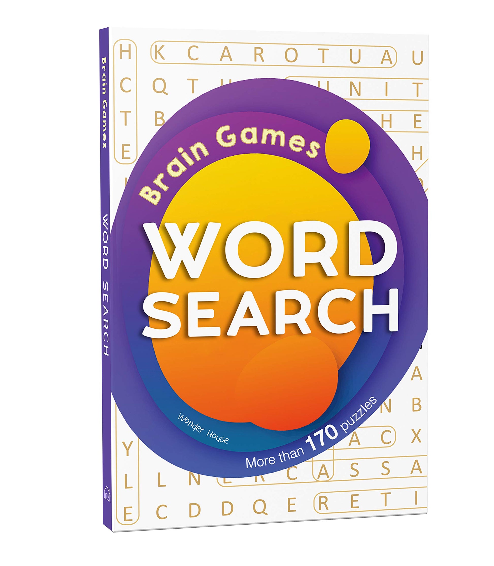 Word Search - Brain Games: Classic Word Puzzles For Everyone book cover