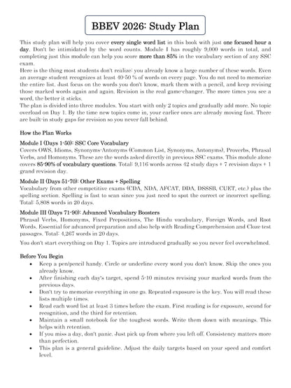 Blackbook of English vocabulary 2026 Edition (English - Hindi : Bilingual) by Nikhil Gupta