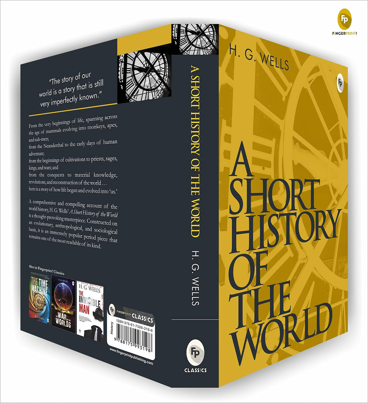 A Short History Of The World By H. G. Wells | Premium Classic Edition | World History Book | Human Civilization | Evolution Of Society | Historical Events | Global History | Premium Paperback