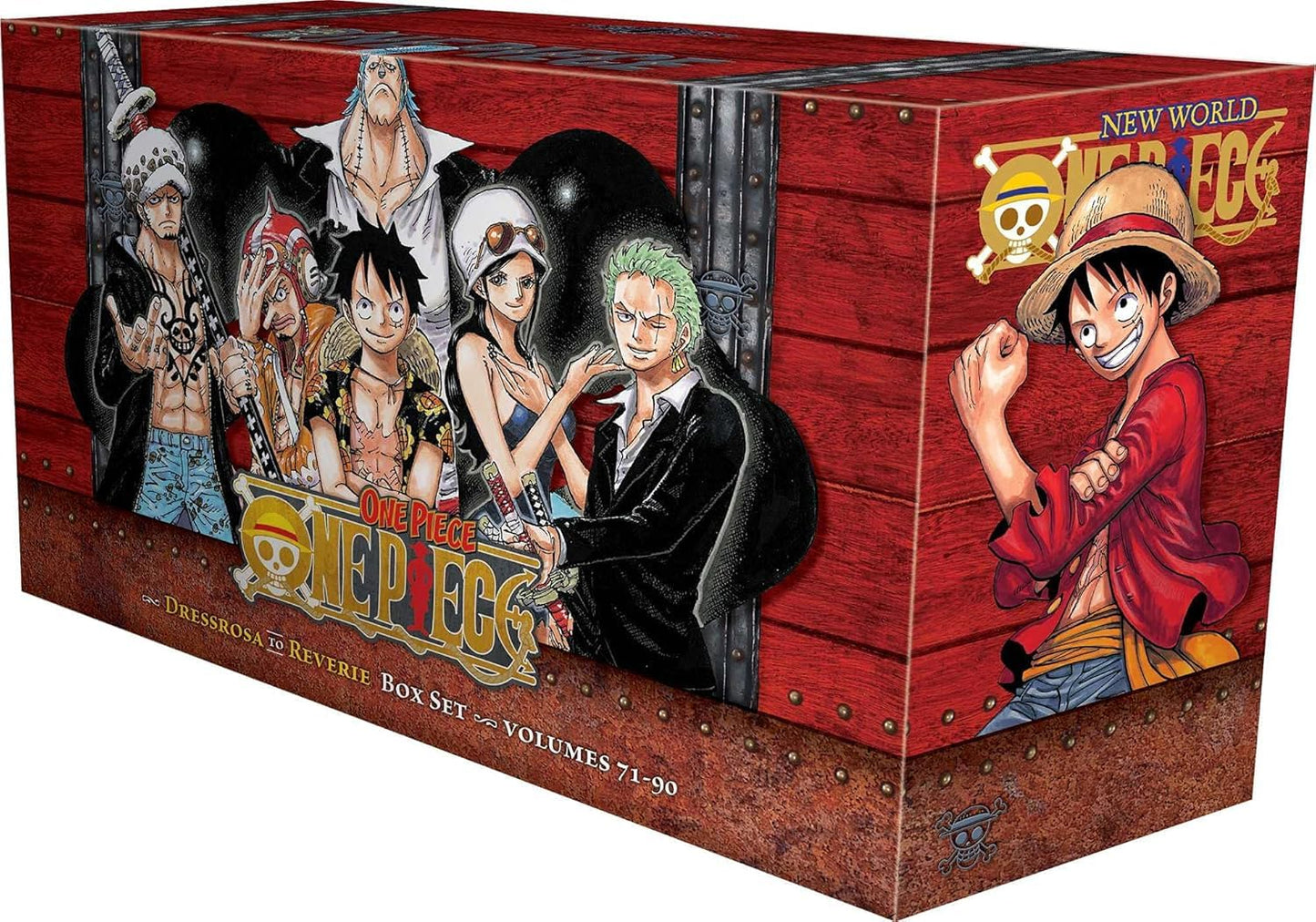 One Piece Manga Box Set Volumes 71–90 + Trafalgar Law Action Figure 18cm | Anime Collector Combo