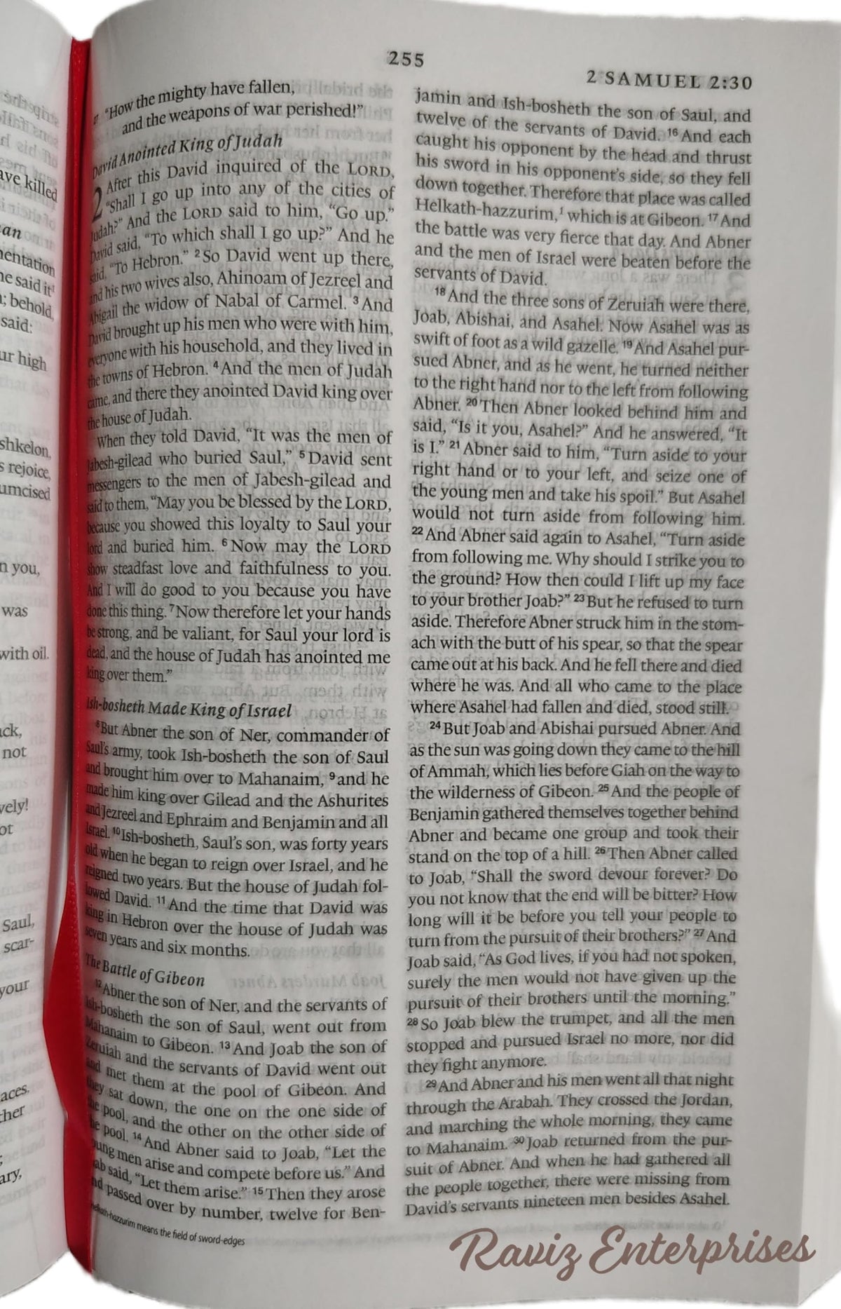 Holy Bible ESV Semi Compact Bible (English Standard Version) Hard Bound (Black colour) Contains Both Old & New Testament – Raviz Enterprises